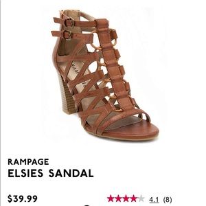 Rampage Heel sandals